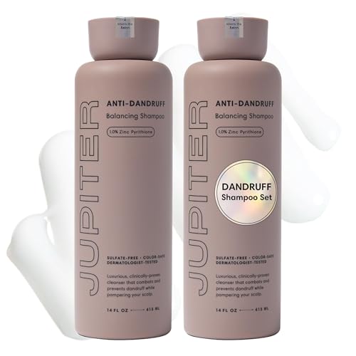 Jupiter Anti Dandruff Shampoo - Shampoo for Men & Women for Flaky, Itchy, Oily