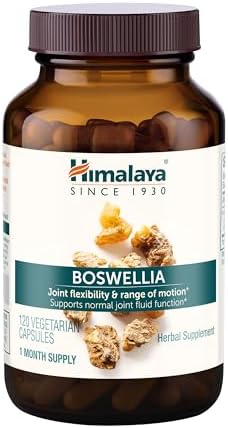 Himalaya Boswellia Extract Supplement for Joint Health, 250 mg,120 Capsules