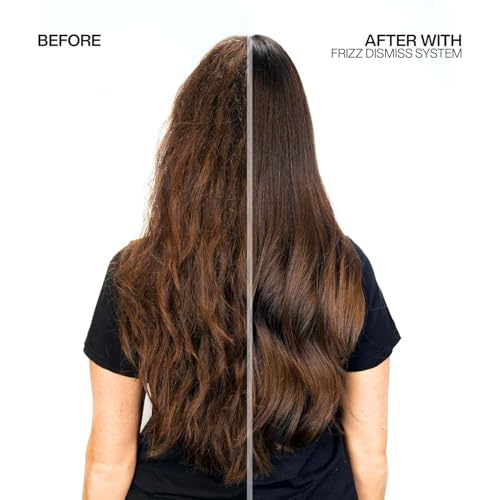 Redken Frizz Dismiss Instant Deflate Sulfate-Free Oil-In-Serum For Frizzy Hair - Enhances Smoothness and Shine With Babassu Oil