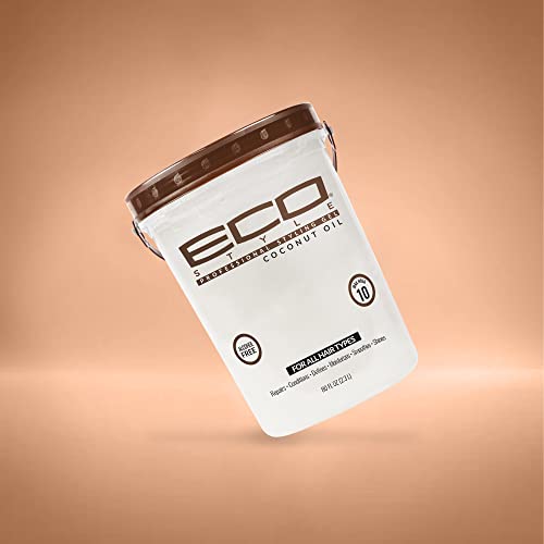 Eco Style Gel Olive Oil Styling - Adds Shine and Tames Split Ends - Delivers Moisture to Scalp - Nourishes And Repairs - Provides Weightless and Superior Hold - Ideal for all Hair - 8 oz