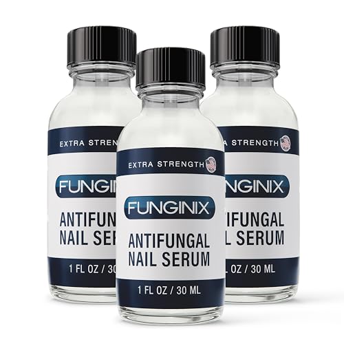 FUNGINIX Toenail Fungus Treatment Extra Strength - Antifungal Nail Treatment With 10% Undecylenic Acid & Tea Tree Oil - Includes Natural Oils & Botanicals - Made in USA (Packaging Does Vary)