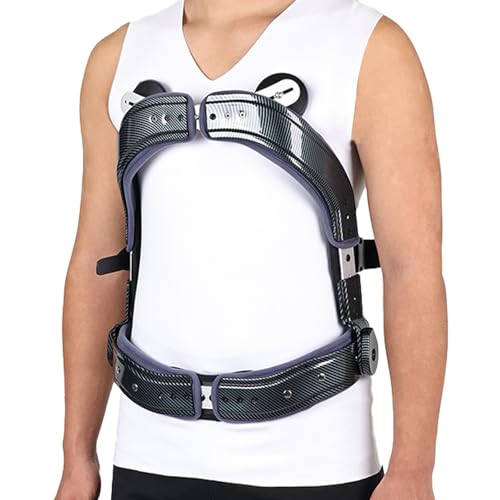 Hyperextension Back Brace, Spinal Lumbar Fracture Thoracic Medical Orthotics Spine Fixation Lumbar Thoracolumbar Brace(M)