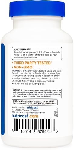 Nutricost Multivitamin with Probiotics 120 Vegetarian Capsules | Packed With Vitamins & Minerals