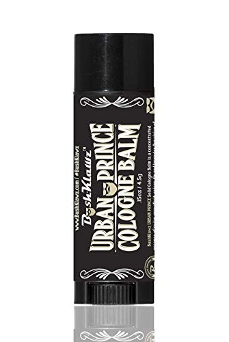 BushKlawz Active Prince Travel Solid Cologne Balm – Refreshing Metro Cologne for Active Men – Best Fresh Active Scent Solid Alcohol Free Cologne for travel Best Gift for Men