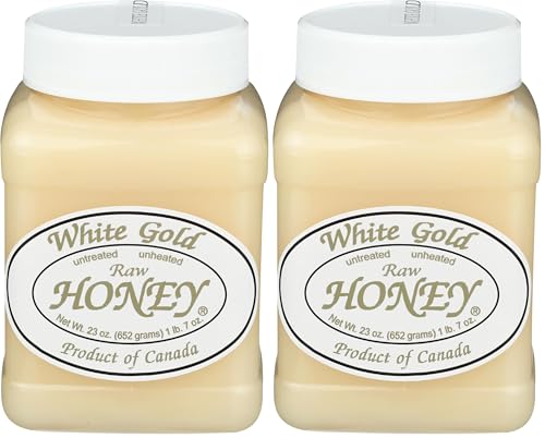 White Gold Raw Honey, 23 Ounce