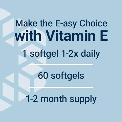 Life Extension Gamma E Mixed Tocopherols & Tocotrienols – Complete Vitamin E Spectrum, Antioxidant Protection – Non-GMO, Gluten-Free – 60 Softgels | Complete Vitamin E Spectrum with Mixed Tocopherols & Tocotrienols for Antioxidant Protection, Non-GMO & G…