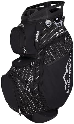 Sun Mountain Women's Diva Lightweight Cart Golf Bag, 14-Way Top, 2025 Model