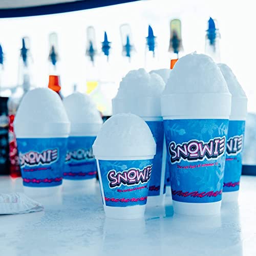 SNOWIE Ready to Use Shaved Ice Snow Cone Syrup - Pint (Cotton Candy Blue)
