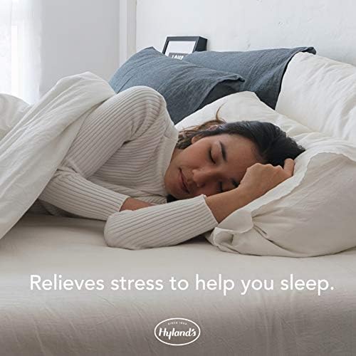 Hyland's Calms Forte' Sleep Aid Tablets, Natural Relief of Nervous Tension and Occasional Sleeplessness, 100 Count (Pack of 2)