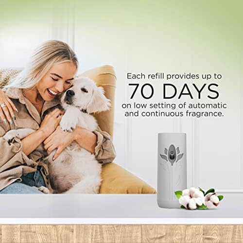 Air Wick Automatic Air Freshener Spray Refill, 2ct, Summer Delights, Odor Neutralization, Essential Oils
