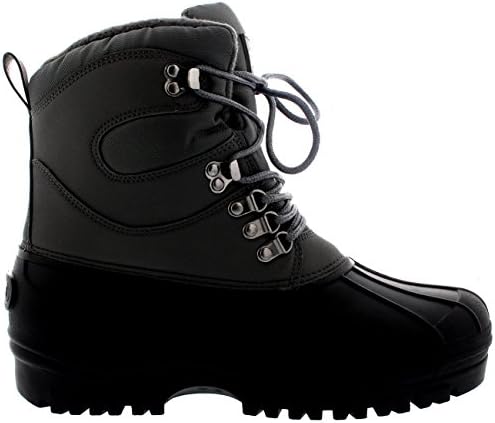 POLAR Mens Snow Waterproof Duck Hiking Bean Hiker Walking Short Ankle Boots
