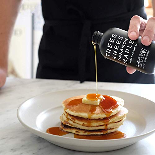 Trees Knees Spicy Maple Syrup, 11.5oz Grade A Organic Maple Syrup | Grade A Organic Maple Syrup - Habanero Infused - Made in the USA - Chicken, Bacon, Waffles & Breakfast Sandwiches