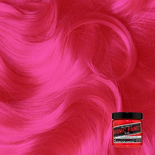 Manic Panic Semi Permanent Electric Pussycat Pink Hair Dye, 4 oz