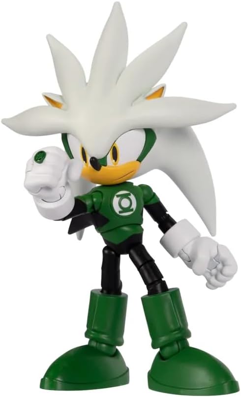 DC x Sonic Power vs Speed Action Figure Multipack, Officially Licensed by Jakks Pacific, Includes 7" Darkseid Classic Action Figure