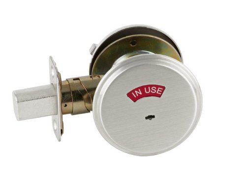 SCHLAGE B571 626 B580 Deadbolt Occupancy IND X Thumbturn 626, Satin Chrome