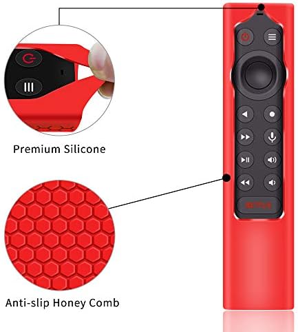 Protective Case Compatible for NVIDIA Shield Android TV Pro 4K HDR Streaming Media Player, Remote Case Skin Holder for NVIDIA Shield Remote Controller
