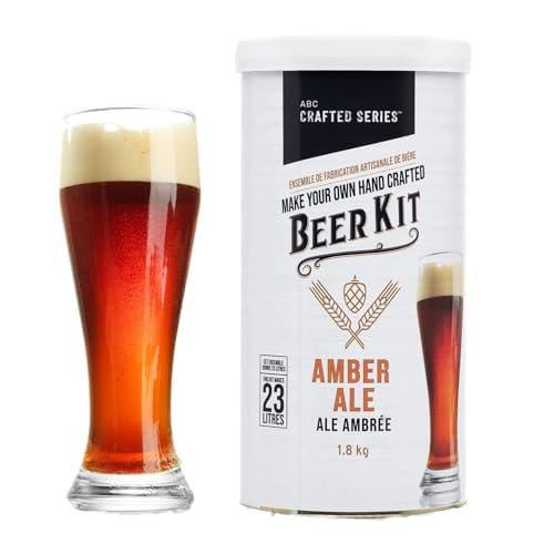ABC Crafted Series Beer Making Kit | Brown Ale | Yields 40 Pints | Can