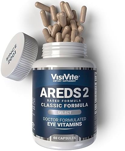 VisiVite Doctor Formulated AREDS 2 Select Eye Vitamins, 60 Capsules | Macular Support Formula