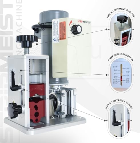 StripMeister E350x Electric Automatic Wire Stripping Machine – Wire Size Up To Ø1", Jam-Free