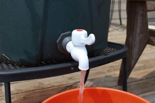 RBS100 Plastic Rain Barrel Spigot Kit(with Bulkhead Fitting)