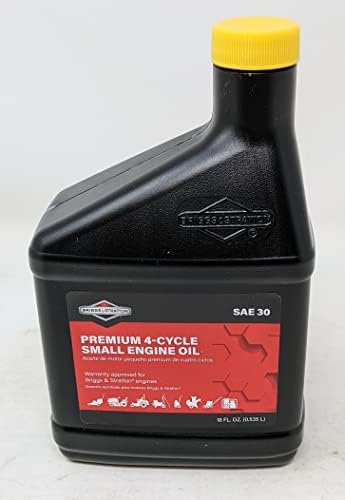 Genuine Briggs & Stratton 30W Engine Oil - 66 Oz. 100028 & 100005 and Fuel Treatment