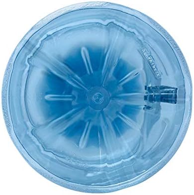 Brio 5 Gallon Plastic Crown Cap Reusable Water Bottle Container