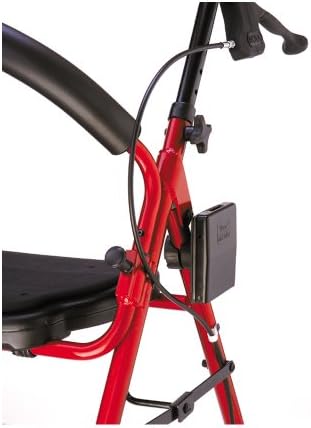 NOVA Adjustable Cup Holder for Walkers, Rollators & Wheelchairs – Folding Drink Holder Fits 3/4”, 7/8” & 1” Tubes, Holds 2.25”–3.75” Cups, Durable, Easy Install