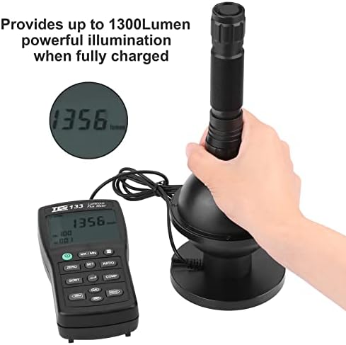 Feyachi FL22 Tactical Flashlight 1200 Lumens LED Light M Lock Rail Mount Ar Flashlight with Pressure Switch
