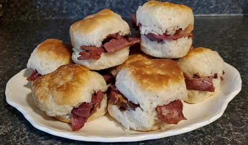Dan'l Boone Inn Brand Country Ham Biscuit Cut 5-3oz Packs
