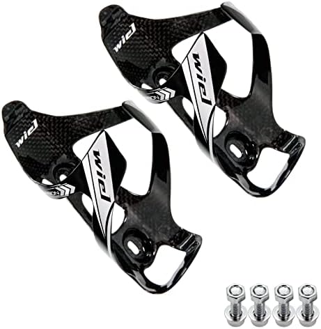 Wiel Full Carbon Fiber Bicycle Bike Light Drink Water Bottle Cage Holder