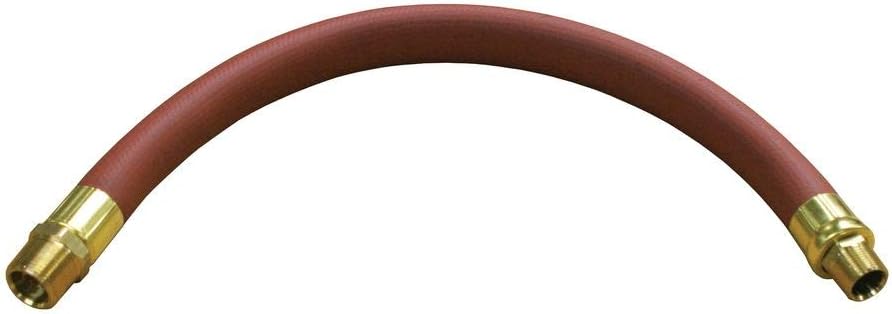 Reelcraft S601026-50 Low Pressure Air/Water Hose Assembly, 3/4" x 50', 250 Psi, 3/4" x 3/4 NPTF(M), 1.075 OD, PVC Nylon