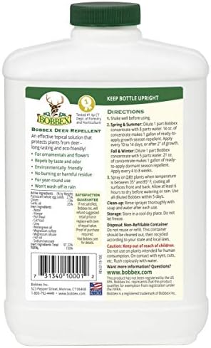 Bobbex Concentrated Deer Repellent, 32 oz.