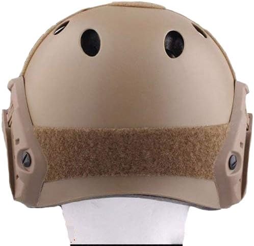 PJ Type Tactical Multifunctional Fast Helmet with Visor Goggles Version