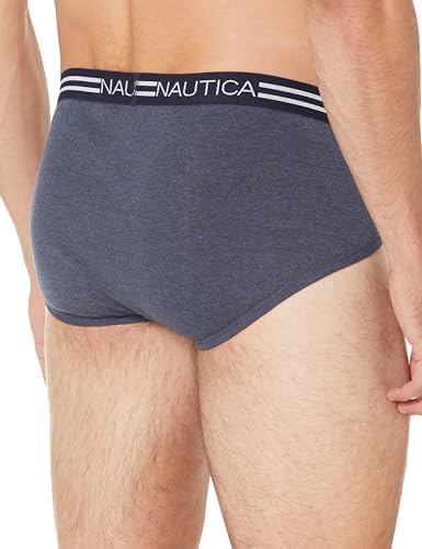 Nautica Men's Classic Cotton 3-pack Fly Front Briefs