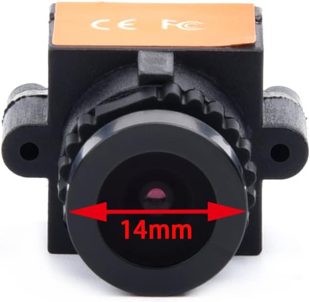 Readytosky Mini 1000TVL FPV Camera 1/3 CCD 110 Degree 2.8mm Lens | NTSC PAL Switchable Camera for FPV Drones DIY Parts