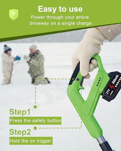 DEGGE Electric Cordless Snow Shovel