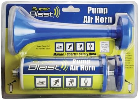 Super Blast 7218 Pump Air Horn (color may vary), red