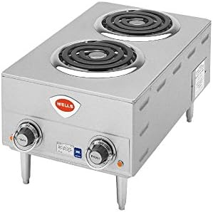 Wells H-63 Hotplate countertop electric two burners