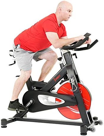 Sunny Health & Fitness Magnetic Exercise Bike for Indoor Cycling