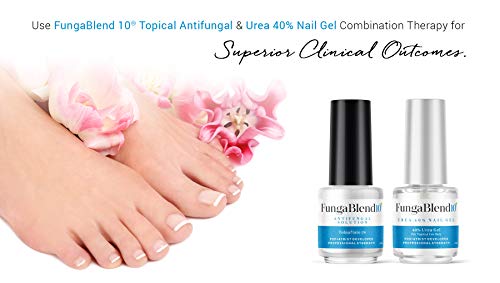 FungaBlend 10 - Antifungal Medication:1% Tolnaftate and 10 Plant Medicines -Toenail Fungus Treatment for Nail Repair Gel, Athletes Foot, Jock Itch