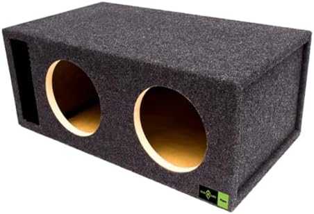 Atrend 15 Soundqubed Single Vented - SPL Tune Subwoofer Box Improves Audio Quality, Sound & Bass - Woofer Specific Enclosure Certified - Made in USA
