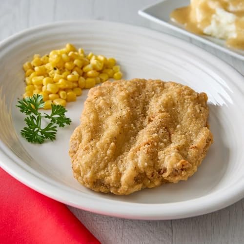 Advance Food Western Style Chopped Country Fried Beef Steak, 8 Ounce -- 20 per case.