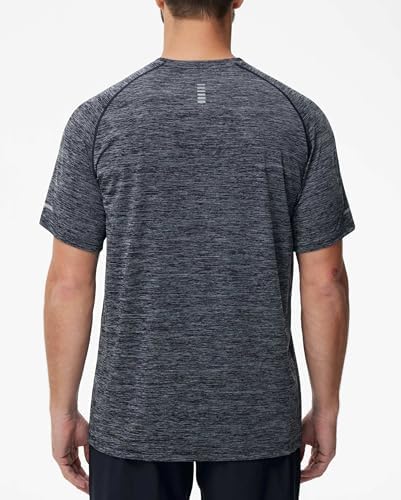 THE GYM PEOPLE Men's Cooling Running Shirts Ice Silk UPF 50+ Workout Tshirt