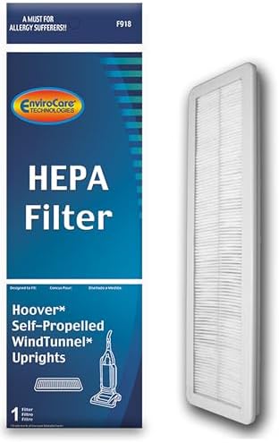 EnviroCare Replacement Premium HEPA Vacuum Cleaner Filter Designed to fit Hoover Windtunnel Self Propelled Uprights