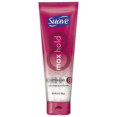 Suave Max Hold 8 Sculpting Gel 9 oz (Pack of 5)
