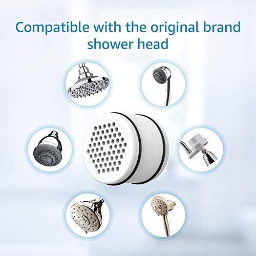 AQUA CREST WHR-140 Shower Filter, Replacement for Culligan® WHR-140 | Compatible with Culligan® WSH-C125, ISH-100, HSH-C135