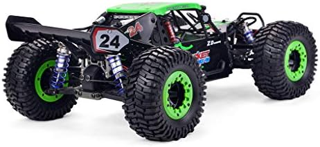 1/10 Scale 4WD RC Cars for Adults Brushless,Max 43 MPH Off-Road Fast RC Cars,Off-Road Remote Control Trucks (Green)