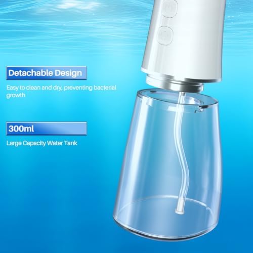 Nasal Irrigation System, Electric Nasal Rinse Machine for Sinus Relief & Nasal Care, Cordless Neti Pot with 4 Tips & 60 Salt Packs
