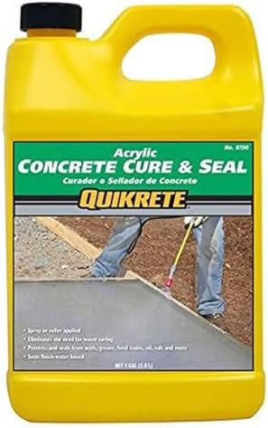 Quikrete Acrylic Concrete Cure & Seal, 1 Gallon, Satin Finish