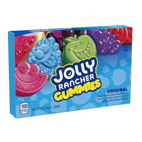 JOLLY RANCHER Gummies Original Fruit Flavored Gummy Candy Box, 3.5 oz
